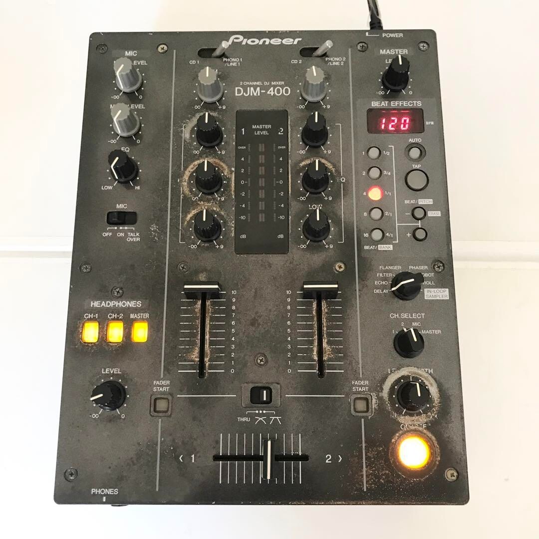 DJ Mixer DJM400 Mixing Console In Loop Sampler Small Audio Equipment Pioneer