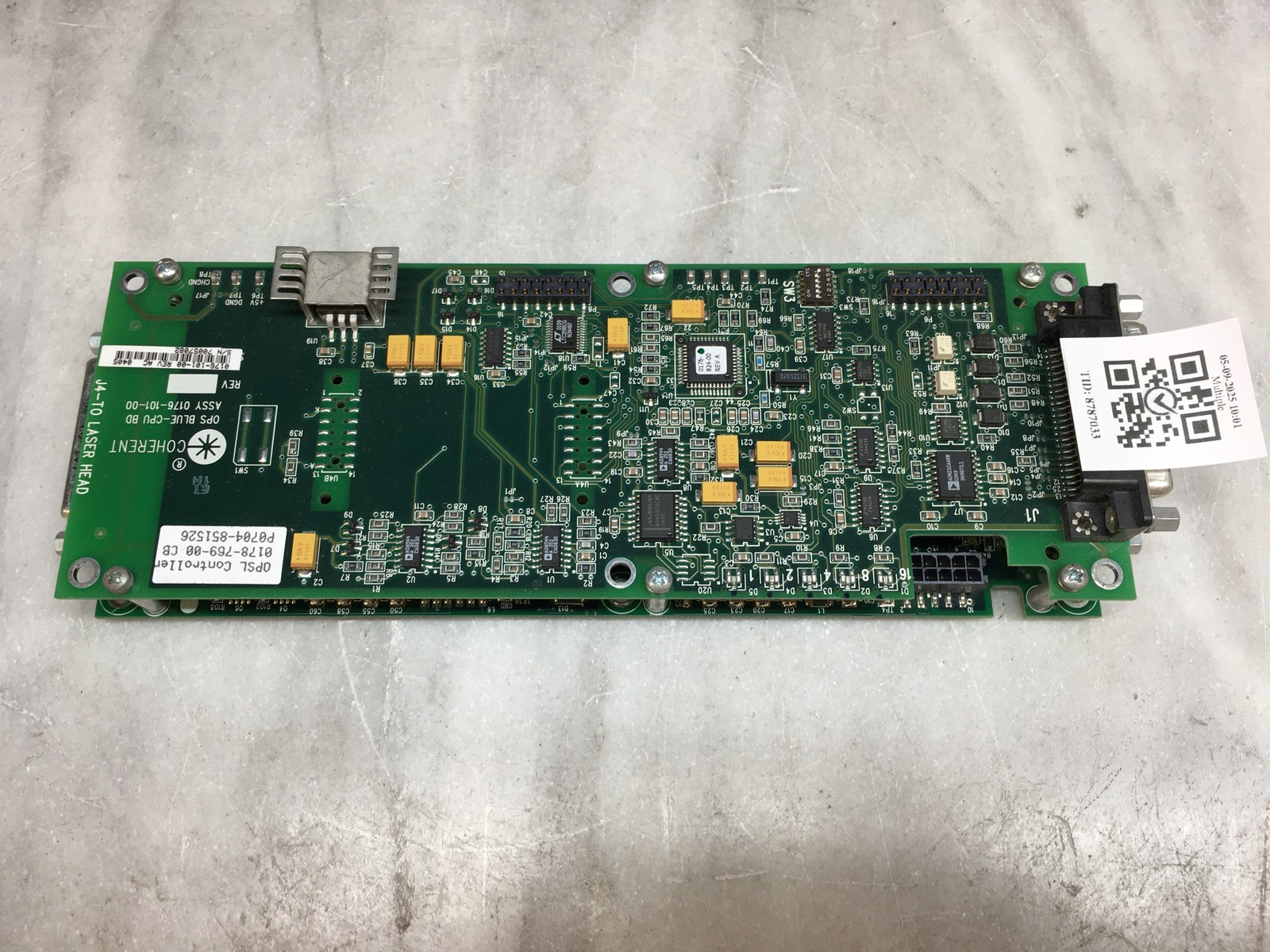 Coherent OPSL Controller OPS Blue-CPU BD with Coherent OPS Power Supply Board
