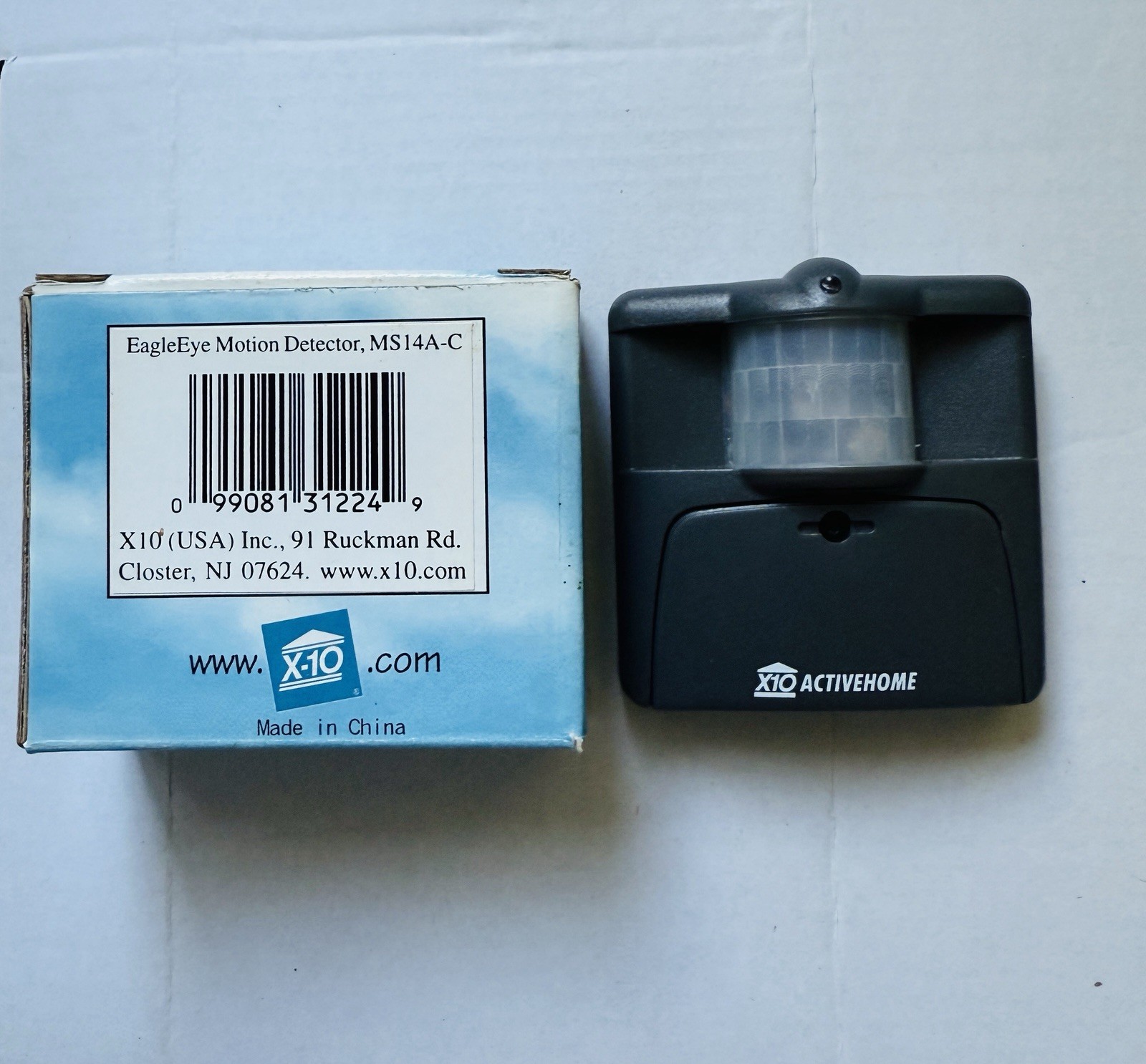 X10 EagleEye Motion Sensor Outdoor MS14A-C New In Open Box