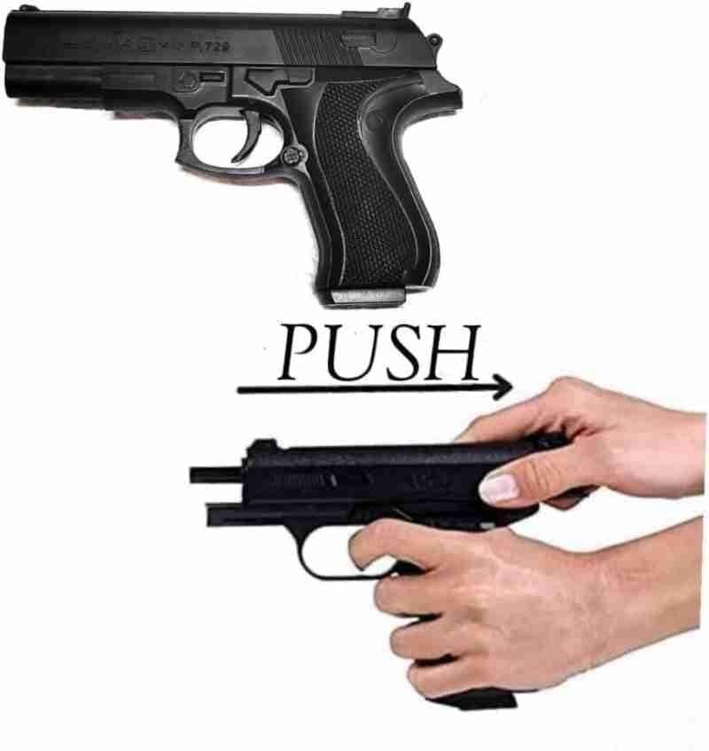 HOMEWRAP Toy Pistol Gun for Kids Boys Police Army Pretend Play Gift