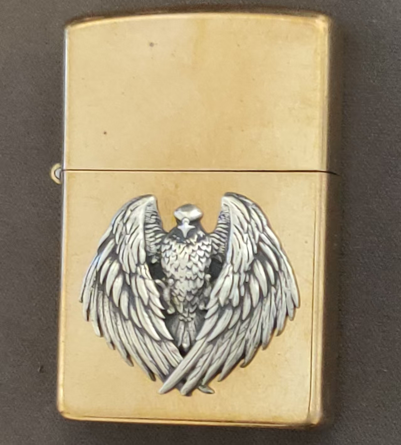 1 Piece Brass Winged Eagle Sticker DIY Lighter Decoration Accessories