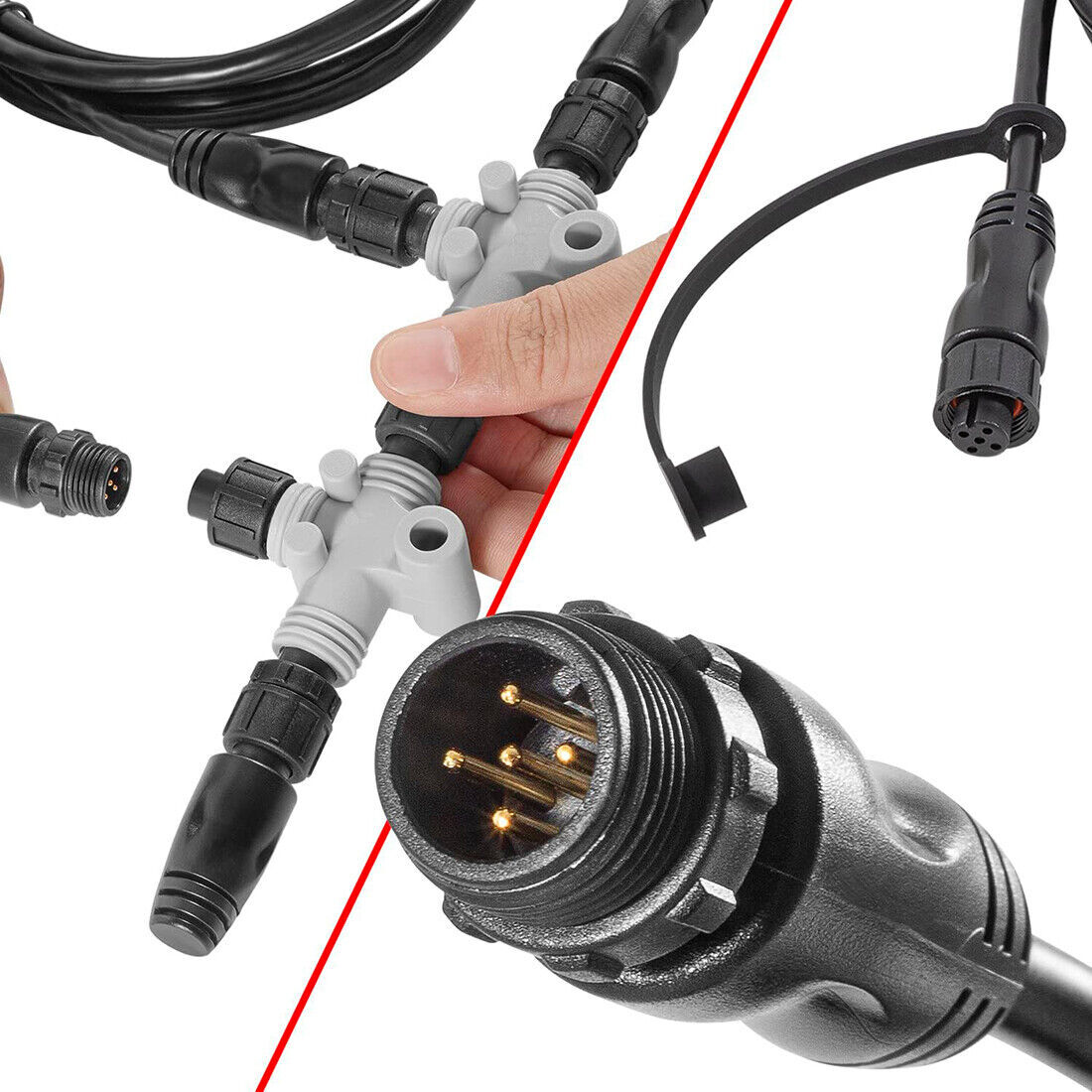 Garmin NMEA 2000 Starter Kit N2K Network Cable Drop/Power/Backbone/Connectors
