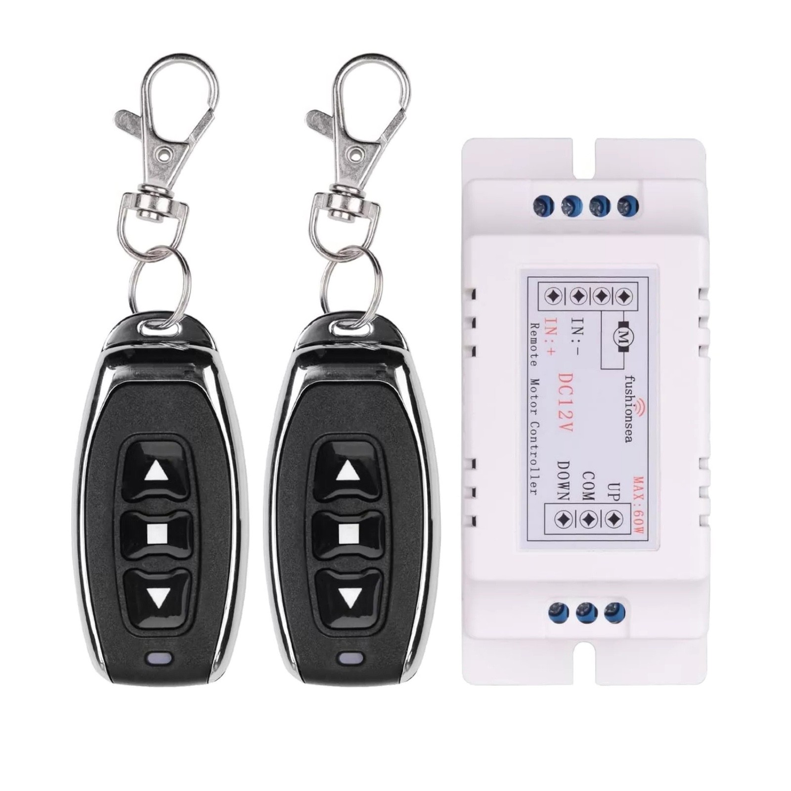 Motor Wireless Remote 12V Switch 2 Channel  Universal Remote Control RF433MHz