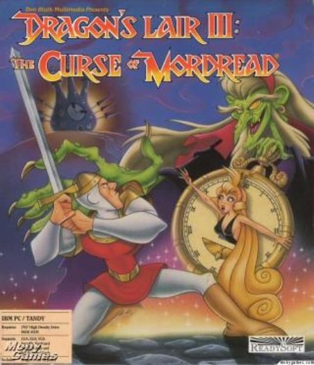Dragon's Lair III 3: Curse of the Mordread PC control animated cartoon hero game