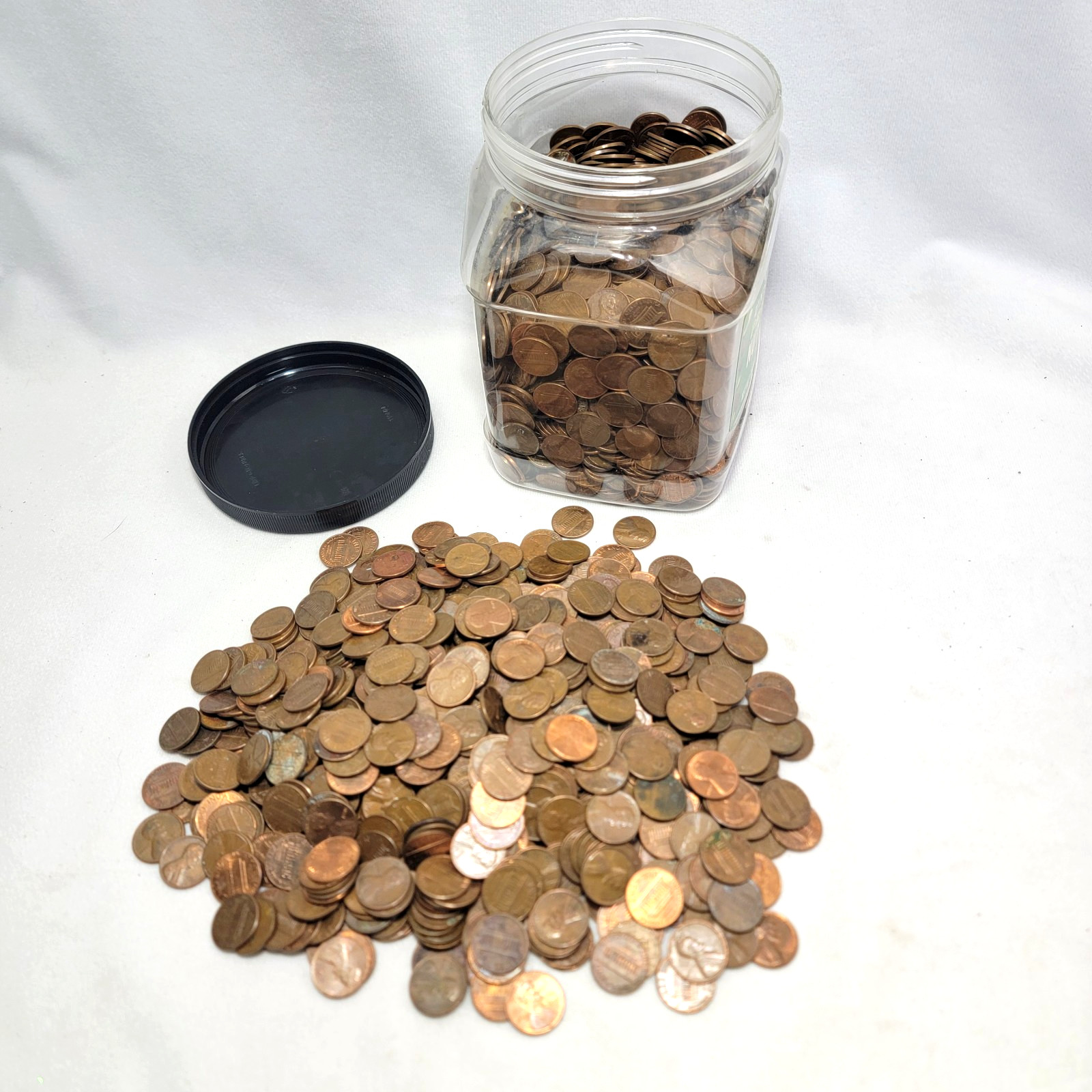 One Pound 1 lb. of COPPER Lincoln Memorial Cents 1959 - 1981 Pennies