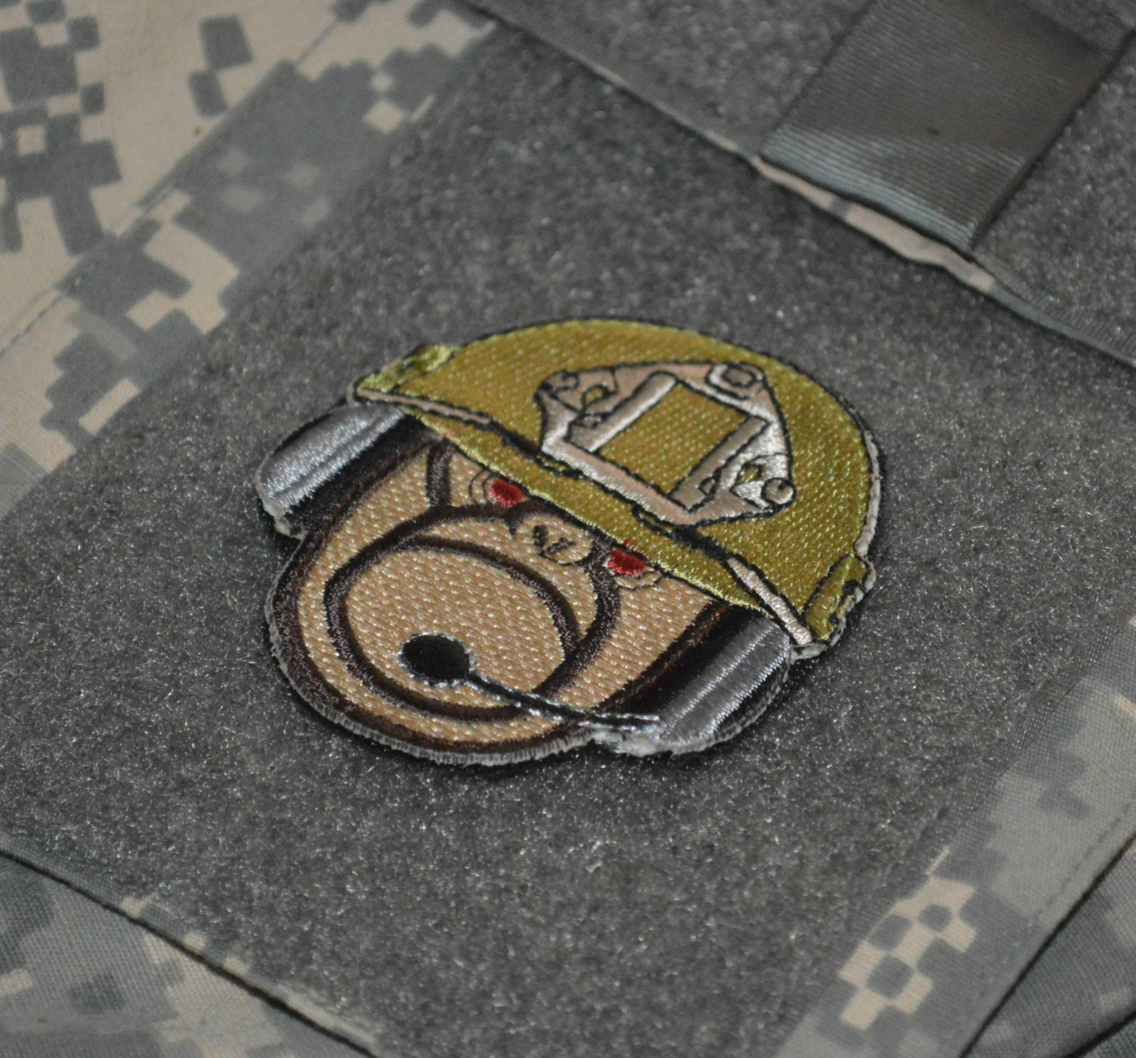 USMC AH-1W SUPER COBRA ATTACK HELICOPTER SUBDUED SSI: Trunk Monkey My Co-pilot