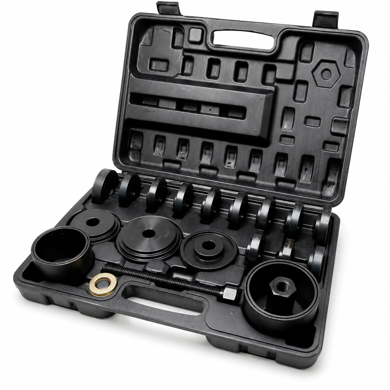 Autojack 23pc FWD Wheel Bearing Removal Tool Kit 50-88mm Hub Installer Set