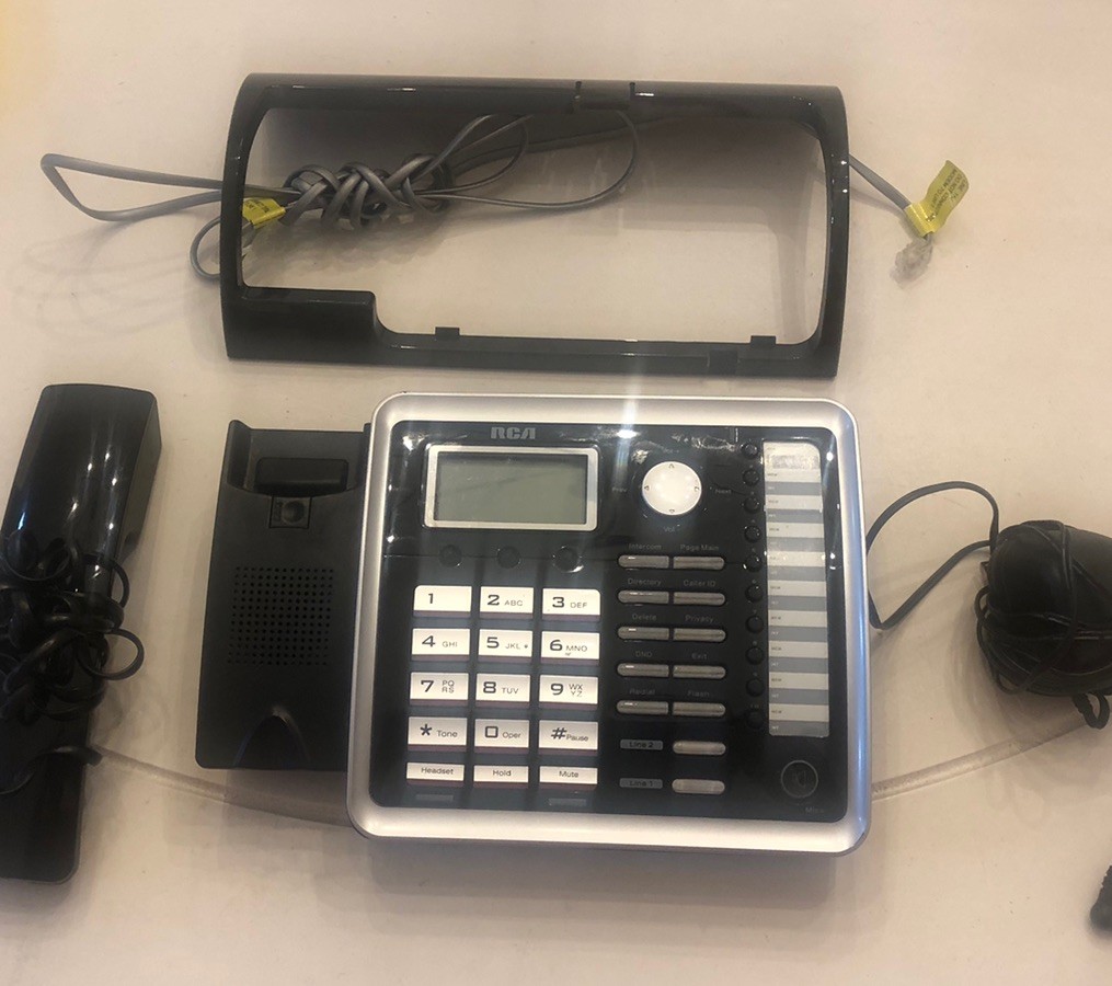 RCA ViSys 25260 2-Line Corded Business Speakerphone - Very Good Condition