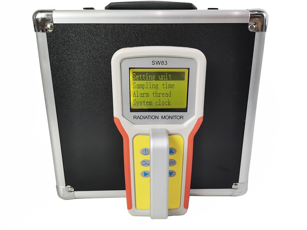 Nuclear Radiation Detector Beta Gamma Ray Detector Surface Contamination Tester