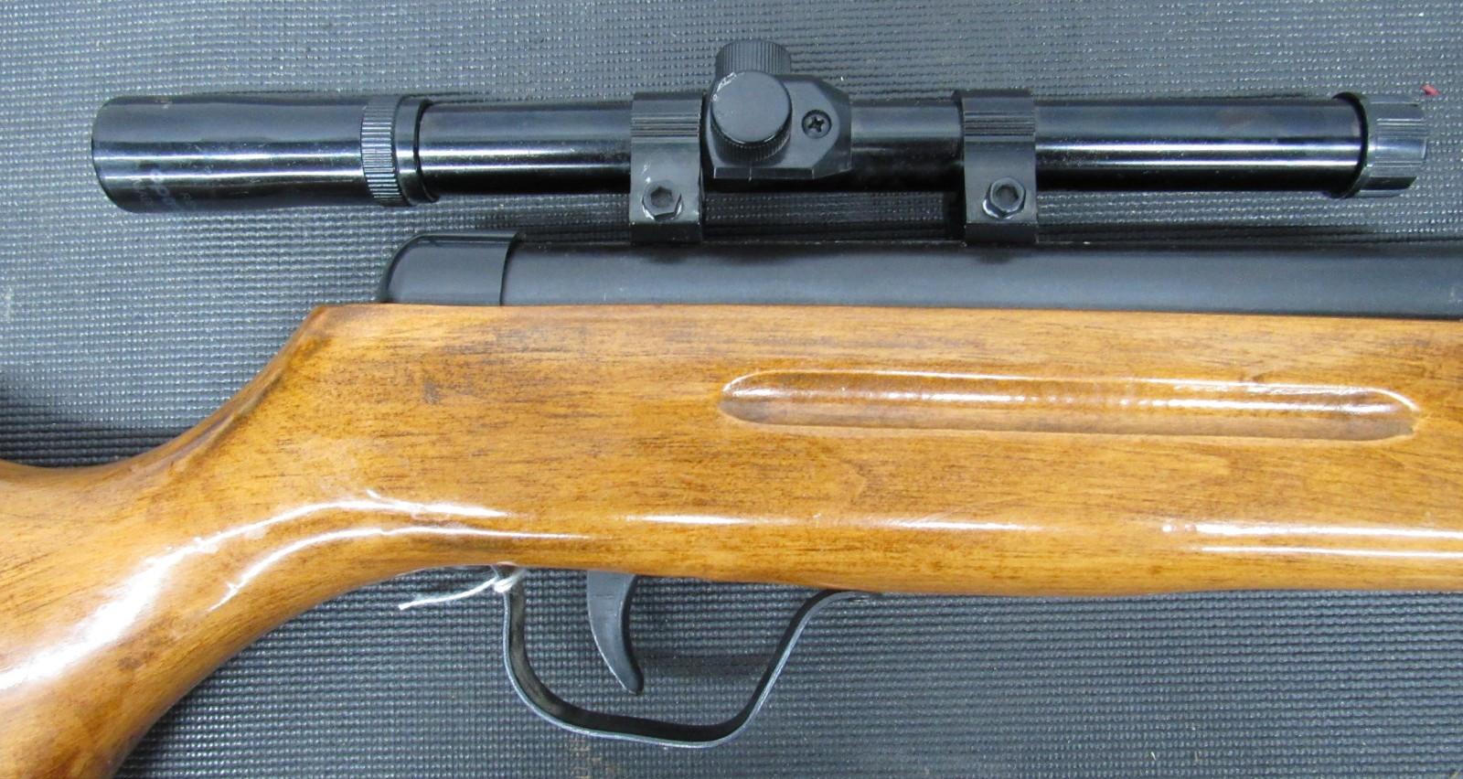 National Standard Break Barrel Air Rifle 4.5 Wood Stock Optronics RB-415 Scope