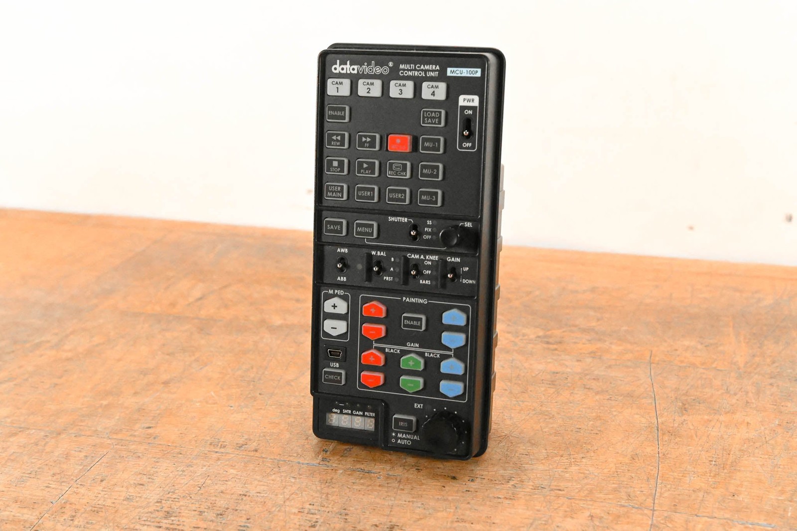 Datavideo MCU-100P Multi-Camera Control Unit for Panasonic Camcorders CG01REV
