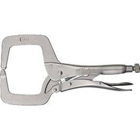 PLIERS LOCKING C-CLAMP 11IN REGULAR TIPS 11R 3 Count VSG-19