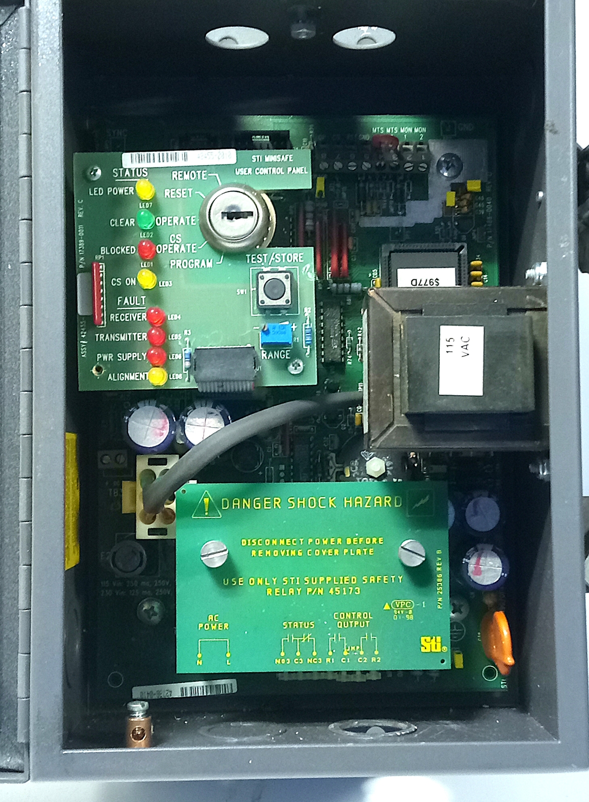 Omron STI 4300B-2 MiniSafe FlexSafe Light Curtain Controller