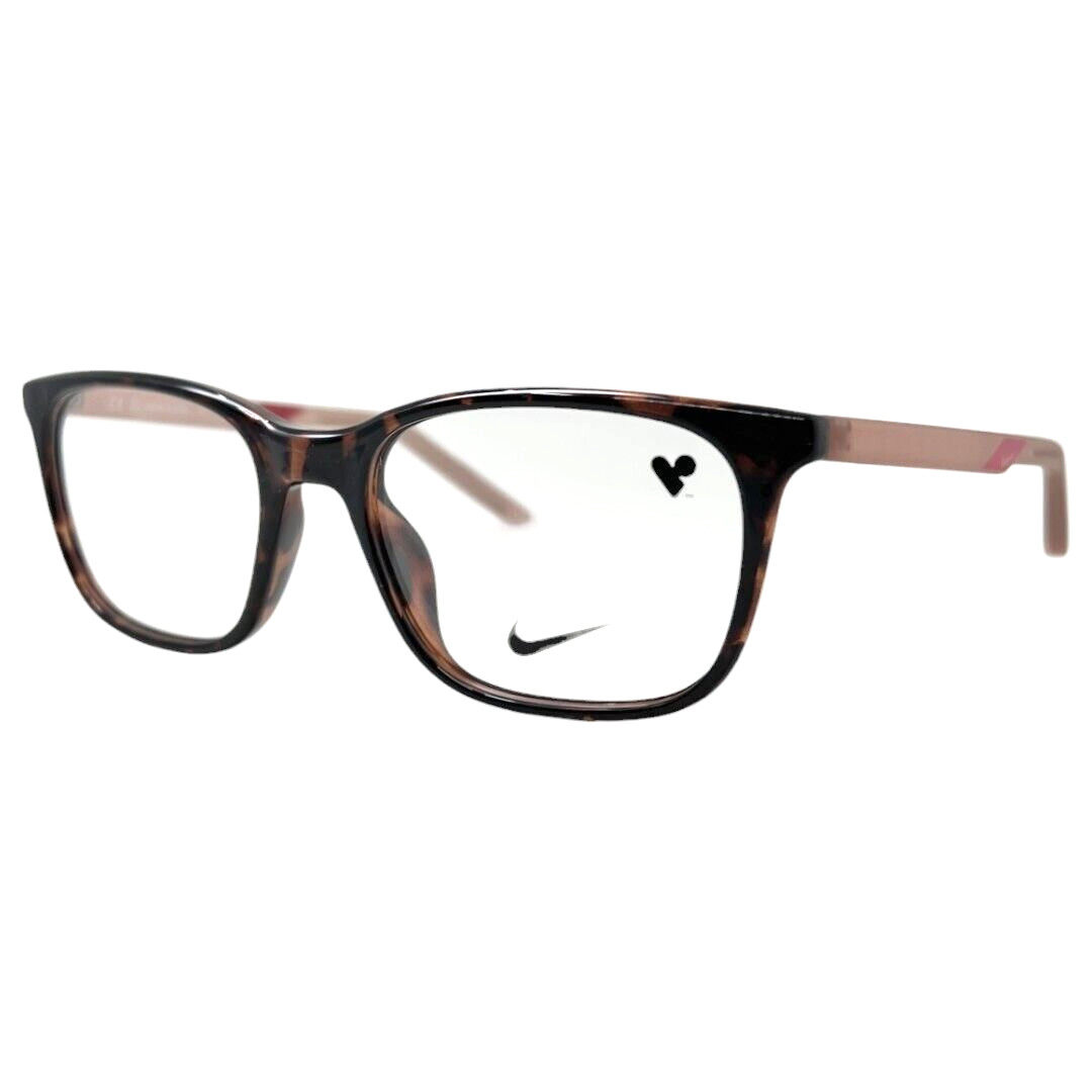 NIKE - 7255 239 53/18/145 - TORTOISE / ROSE - NEW Authentic EYEGLASSES Frame