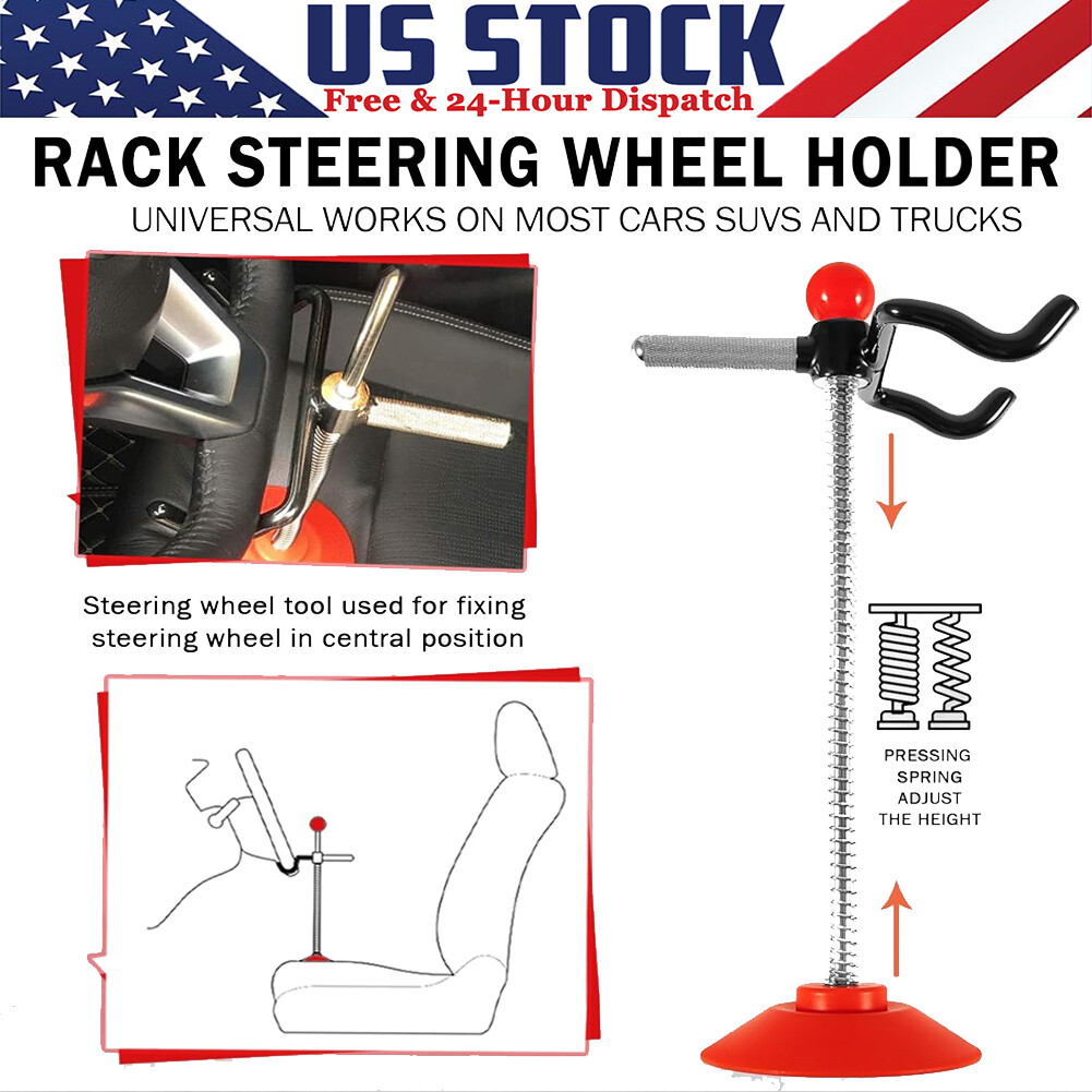 14 inches Steering Wheel Holder Alignment Adjustable Car Tool Fit for Buses Vans
