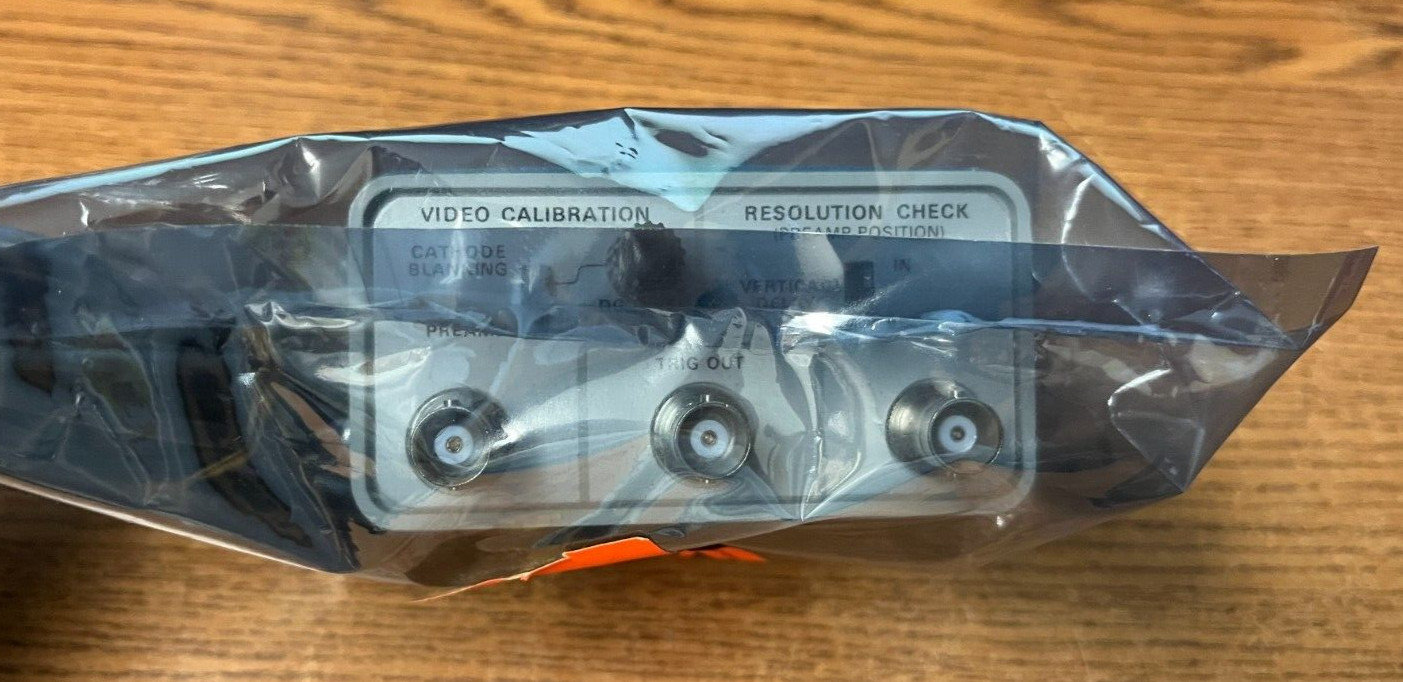 Tektronix Video Calibration resolution check R7912 calibration aid 067-0710-00