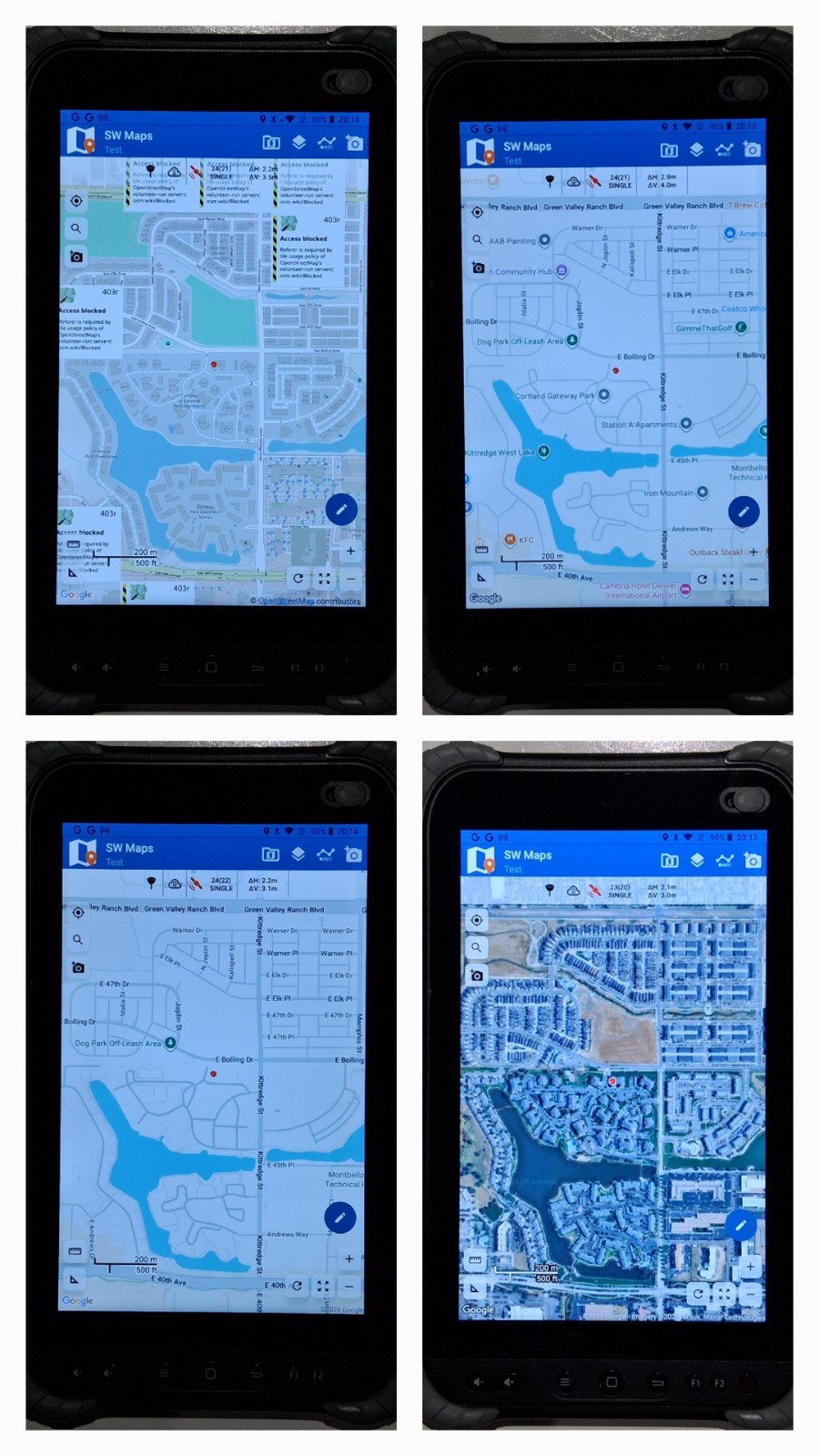 Juniper Systems CEDAR CT8. Sleek & Rugged Designed With SW Maps Installed.