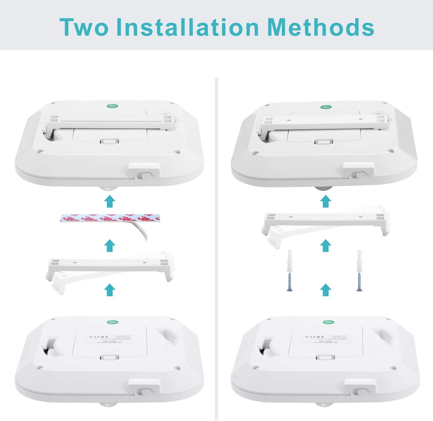 LINEWAY Motion Sensor Ceiling Light - Indoor Motion Activated LED Light, 6000K,