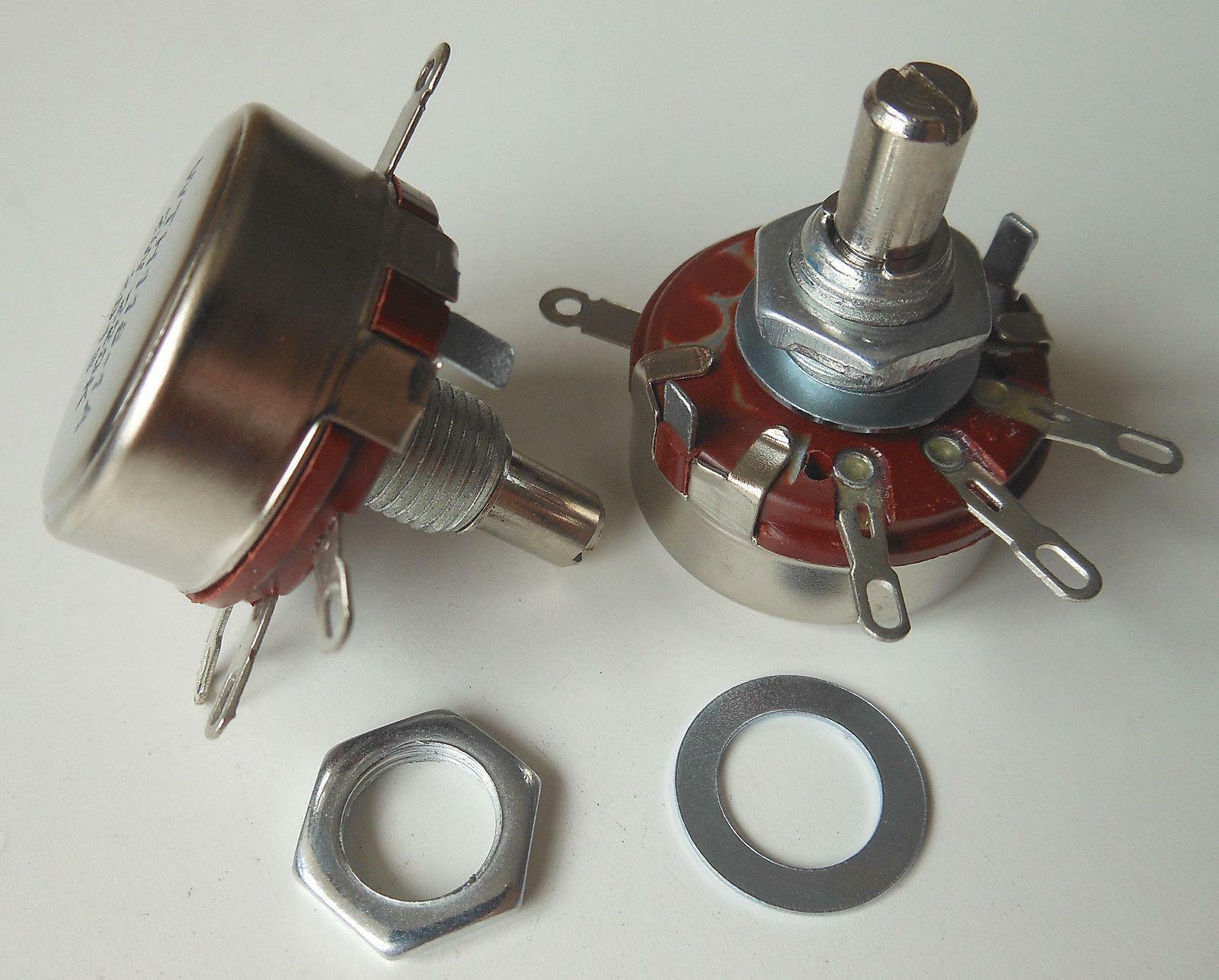 5pcs 4.7K Ω Ohm 4K7 WTH118 WTH118-1A 2W Linear Potentiometer
