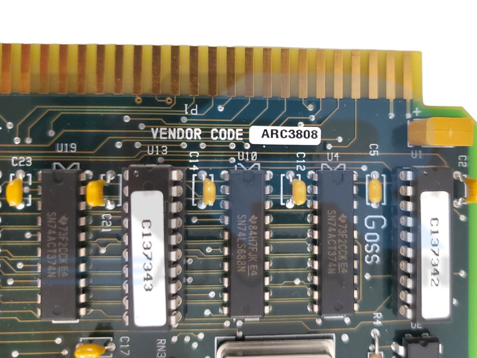 Goss E82014-1 Digital Ink Controller Printed Circuit Board