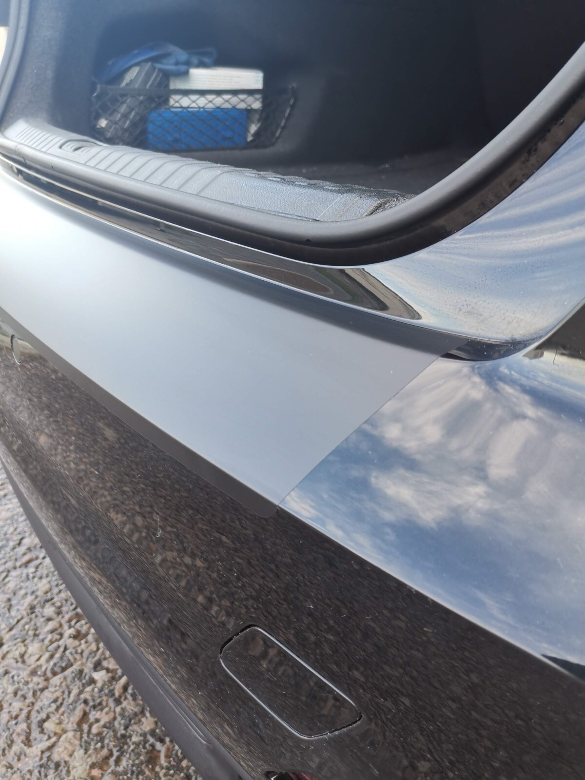 Load Sill Protector Fits Audi A1 Sportback 2012-2018 8X Matte Black