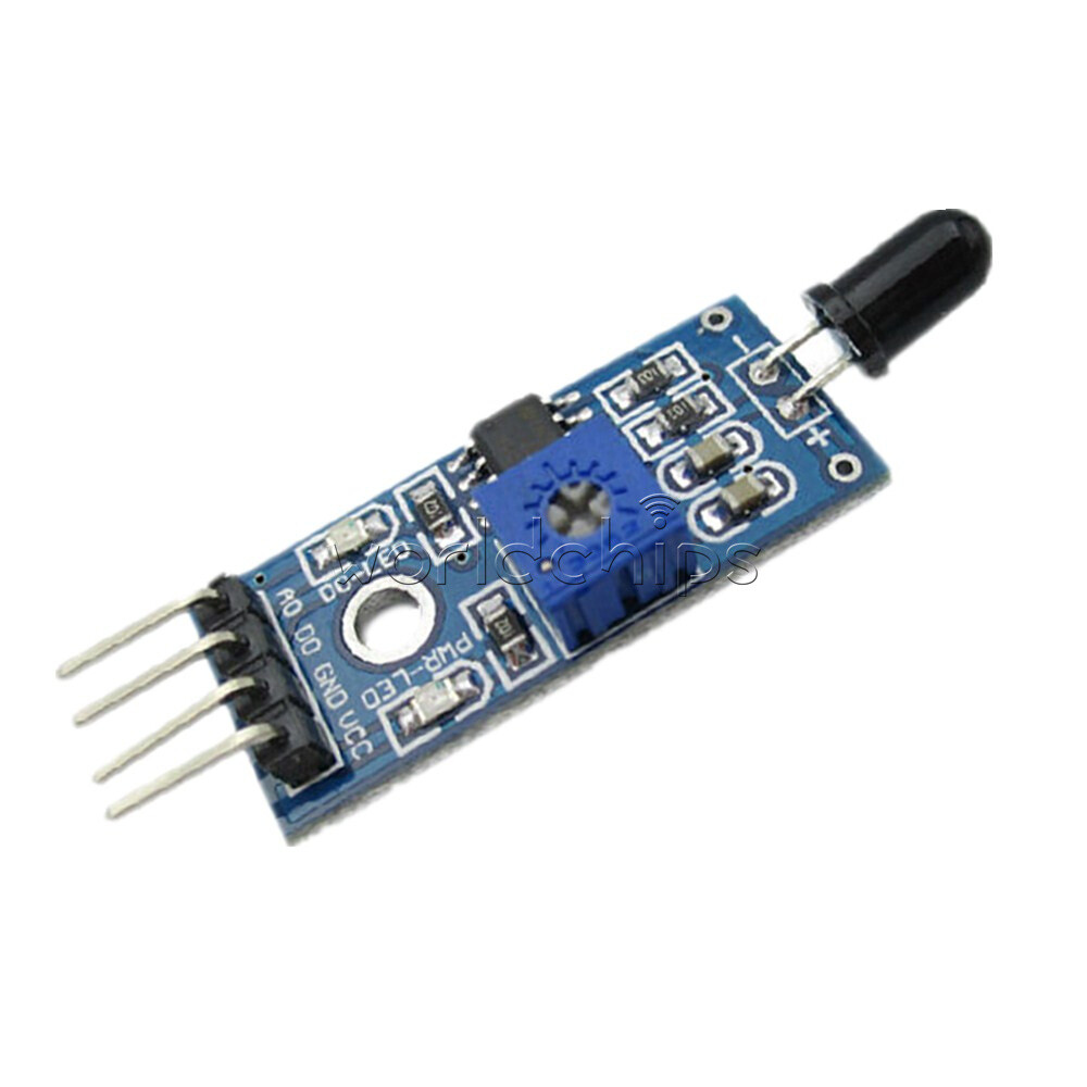 5PCS 3.3-5V IR Infrared Flame Detection Sensor Module Flame Sensor 4PIN