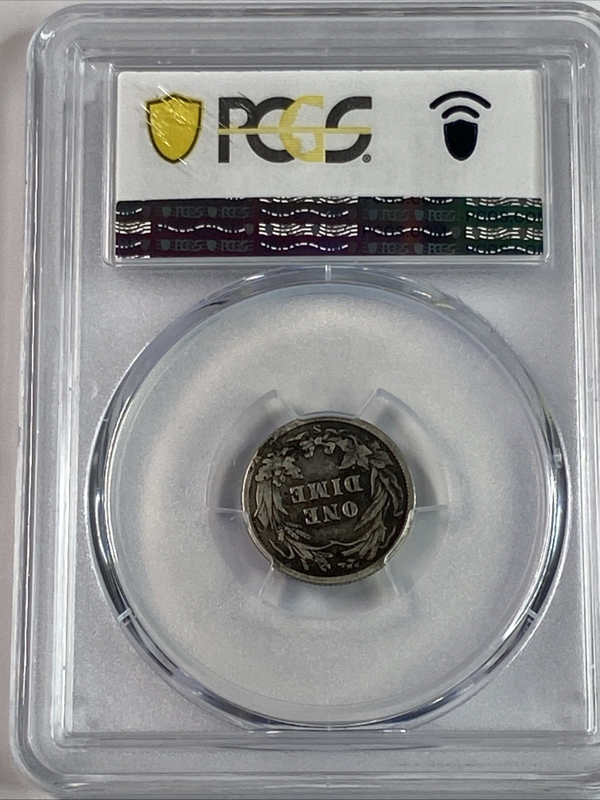1904-S Barber Dime PCGS F12