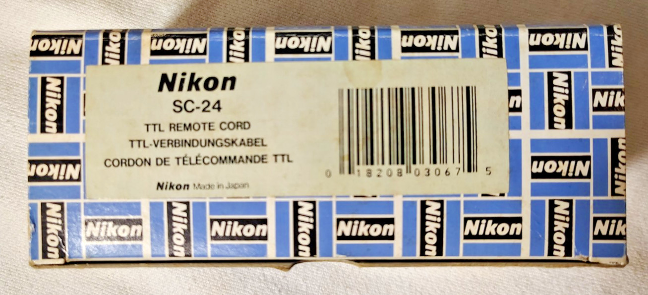 Brand New in the Box Nikon SC-24 REMOTE CORD