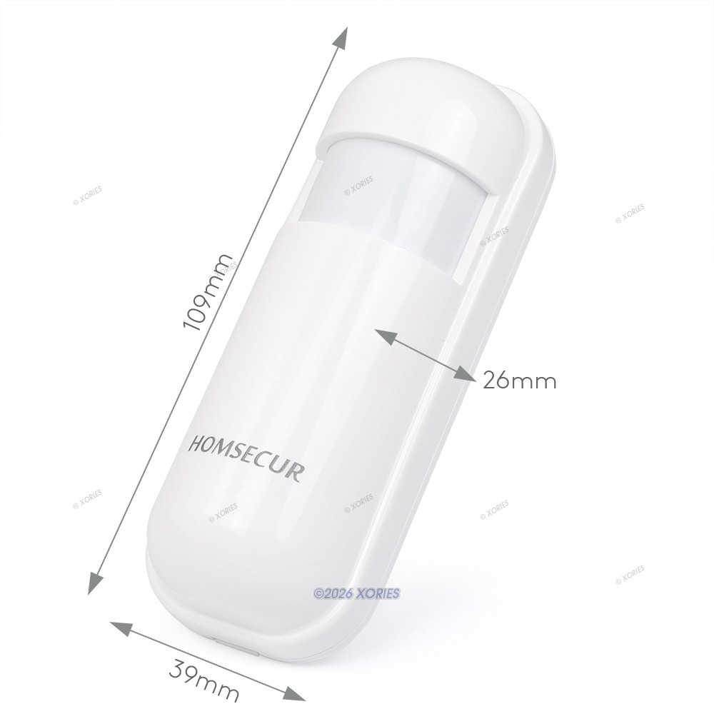 HOMSECUR Wireless &wired WIFI 4G Home Security Alarm System IOS/Android APP