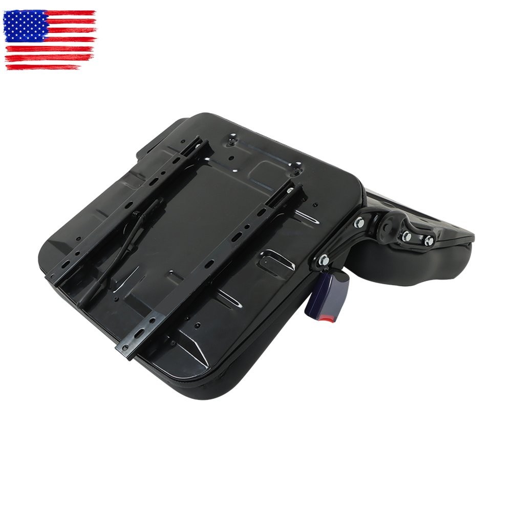 Forklift Seat Fold Down Tractor Seat W/ Adjustable Back & Seatbelt Switch