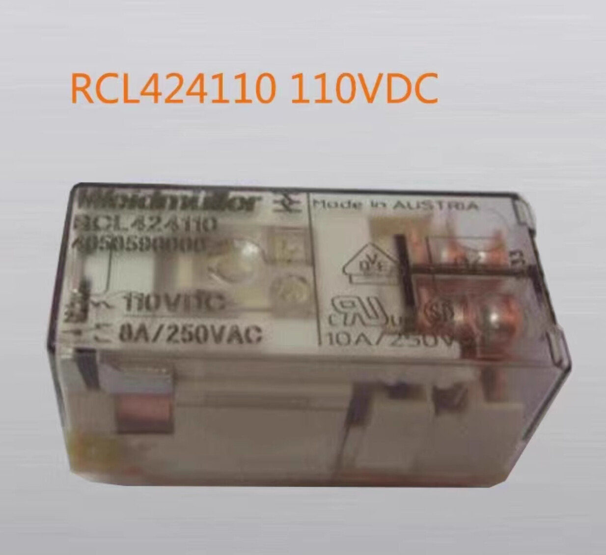 1pcs Weidmuller Miniature Relay RCL424110 ，4058590000