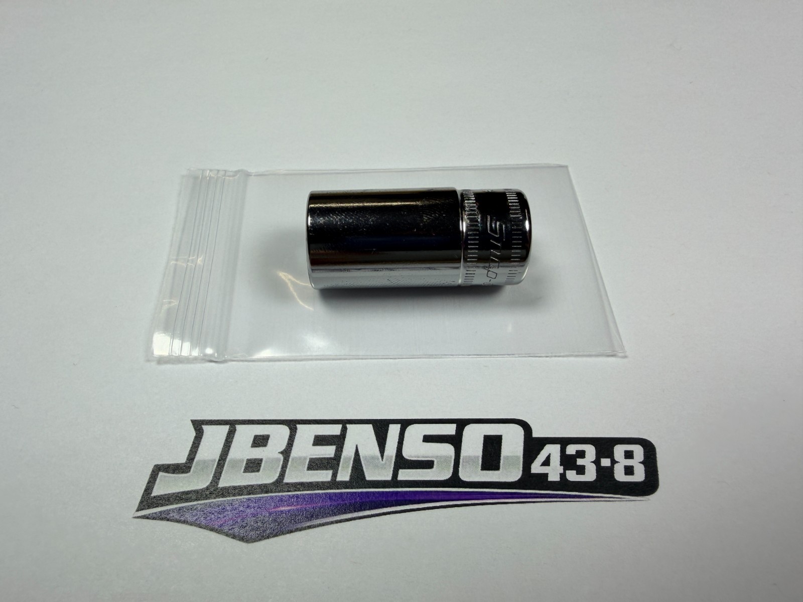 Snap-On Tools USA NEW 3/8" Drive 14mm Metric 6pt Semi-Deep Chrome Socket FSMS14