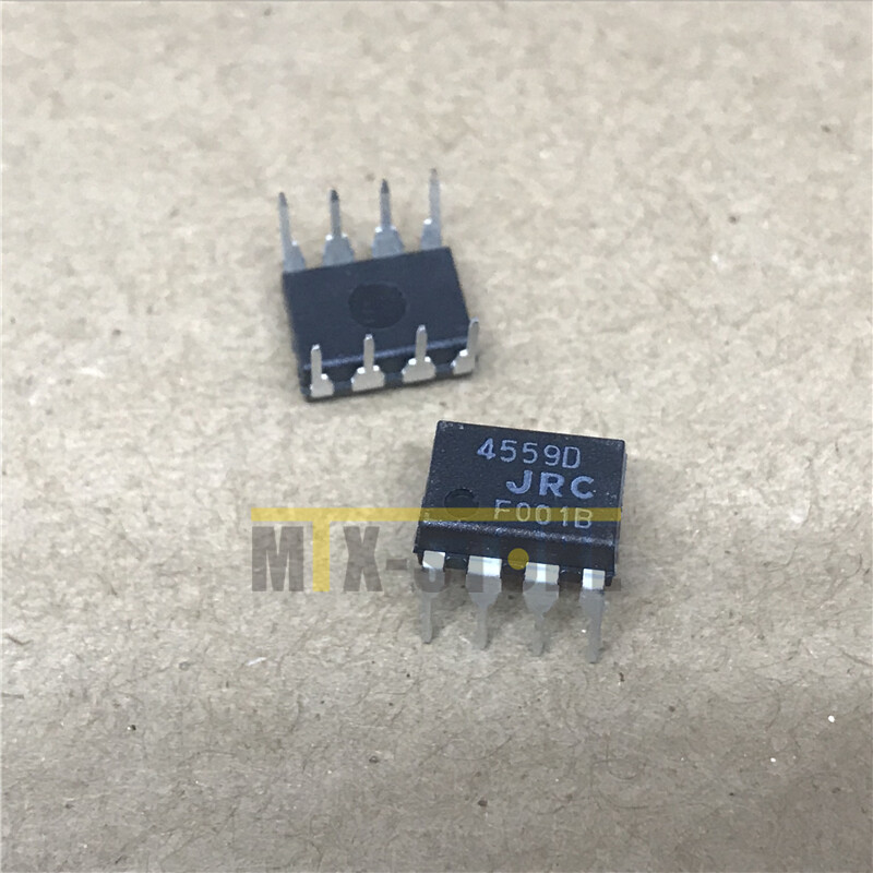 10PCS New NJM4559D JRC4559D JRC4559 DualOP Amplifier DIP-8