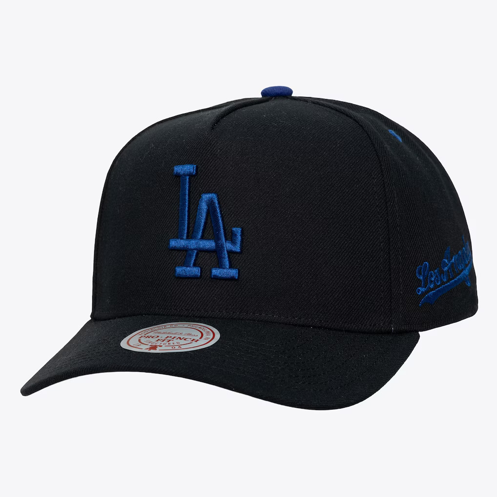 Mitchell & Ness Los Angeles Dodgers MLB Legendary Home Pro Snapback Hat Black