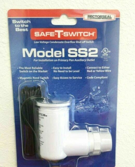 RectorSeal Safe-T-Switch Model SS2 Low Voltage Condensate Overflow Shut-Off New