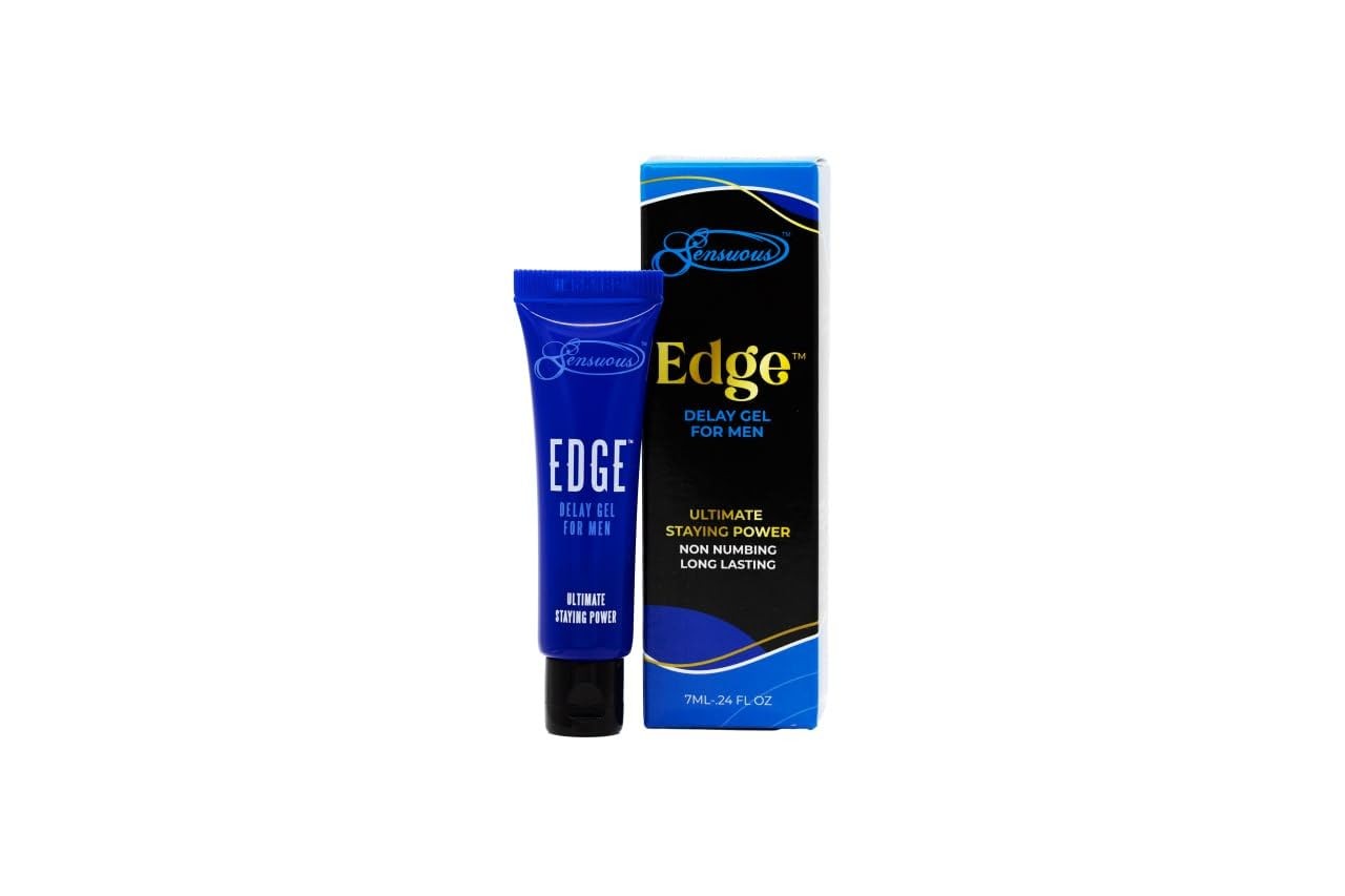 Edge Delay Gel. Ultimate Staying Power: Natural, Prolonging for Men