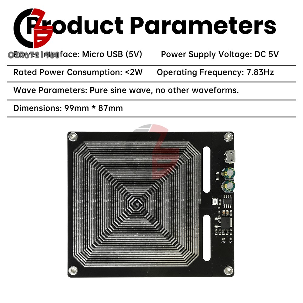 Schumann Wave Signal Generator Sine Wave 7.83Hz Low Frequency Pulse Generator 5V