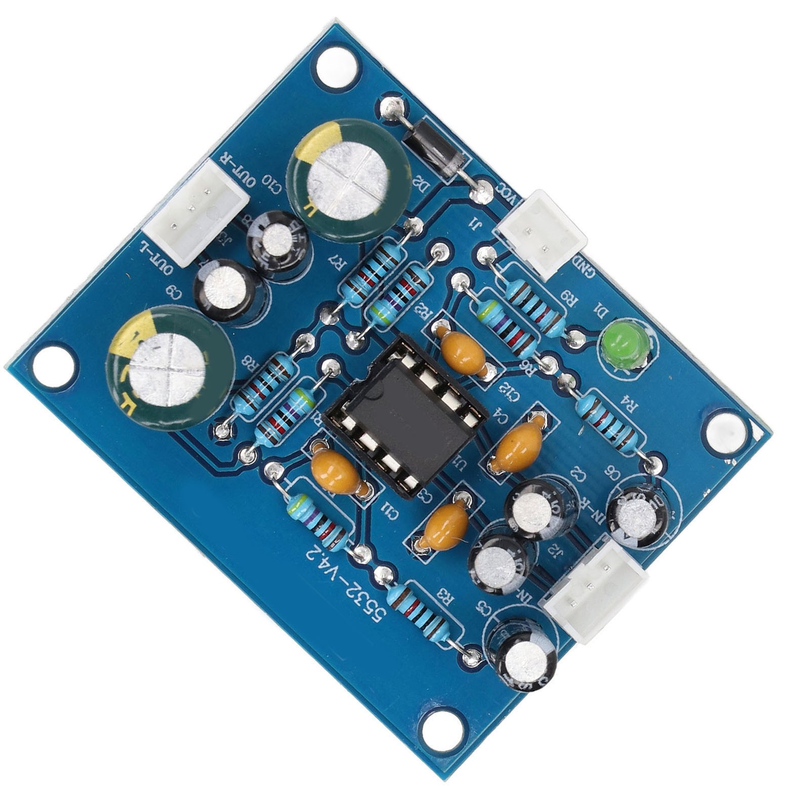 Preamp Module Audio Preamplifier Board NE5532 Chip Accessory Part For Replace↑