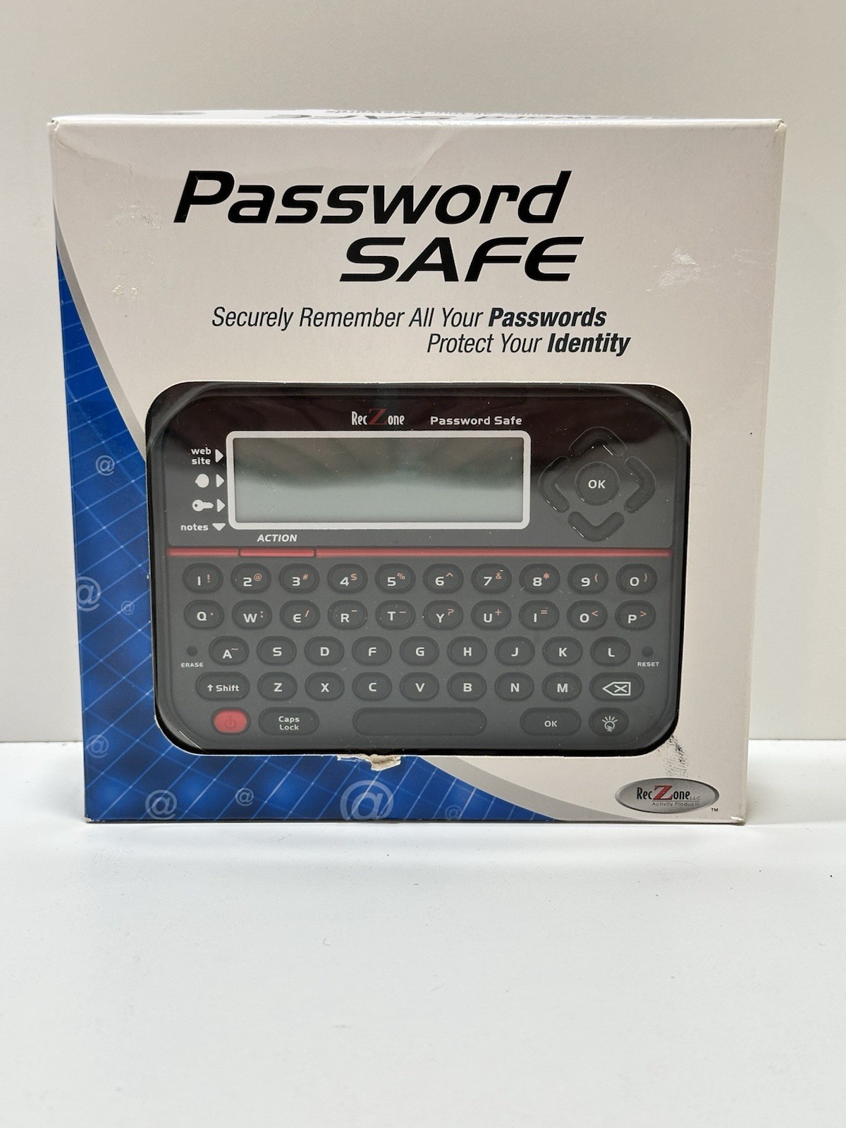 New Password Keeper Safe Vault Password Organizer RecZone Model 595