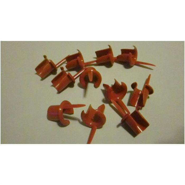 (120 Pack) MM Anti Short Bushing Size No. 0 red conduit