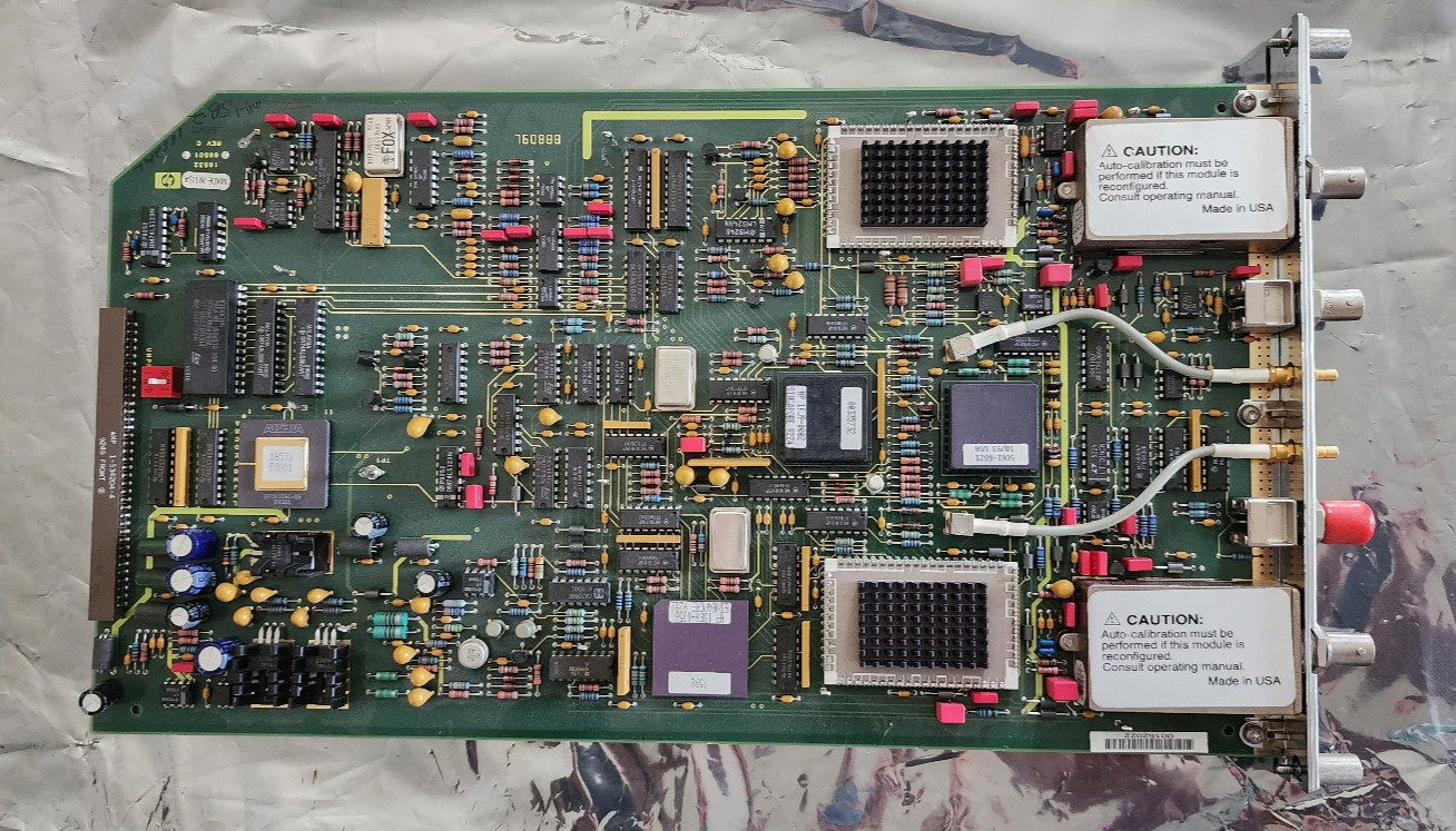 HP Agilent 16532A Dual 1GSa/s Oscilloscope Card from HP 16500C,  Fully Tested
