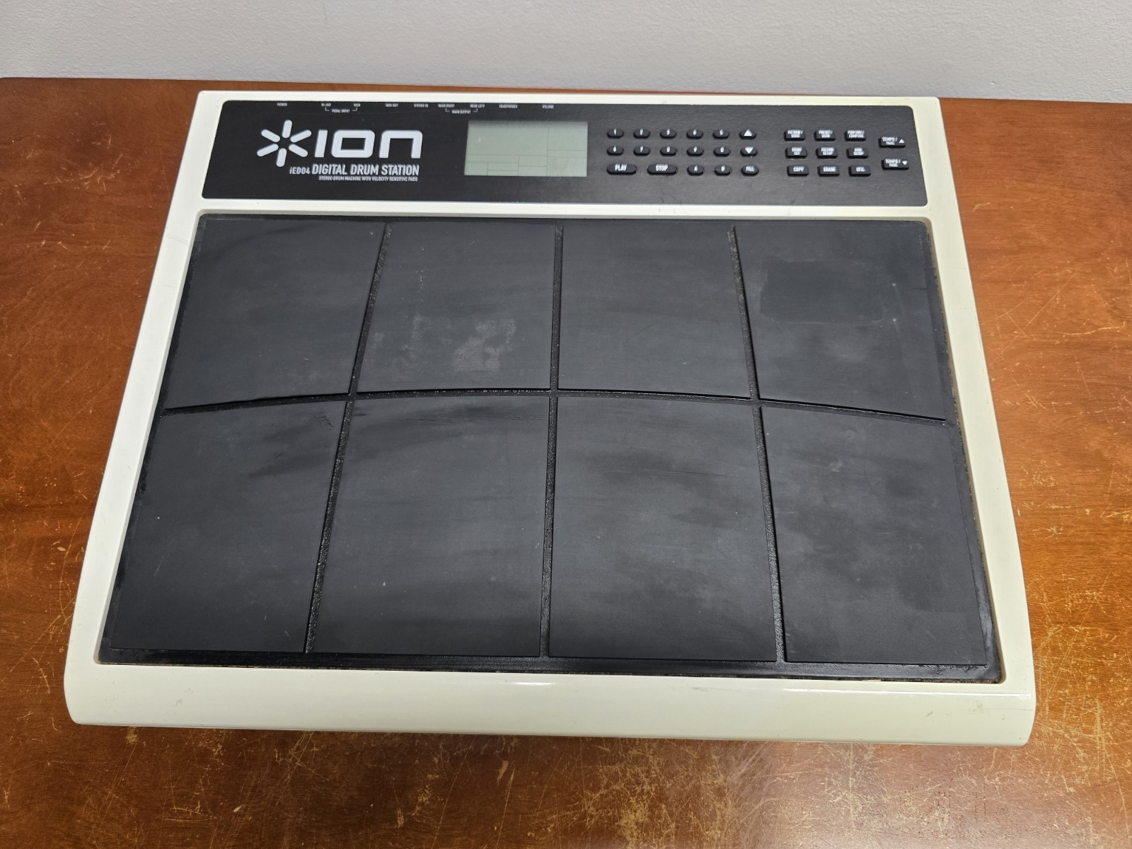 ION iED04 Digital Drum Pad Station 8 Velocity Pads,  NO Power Supply