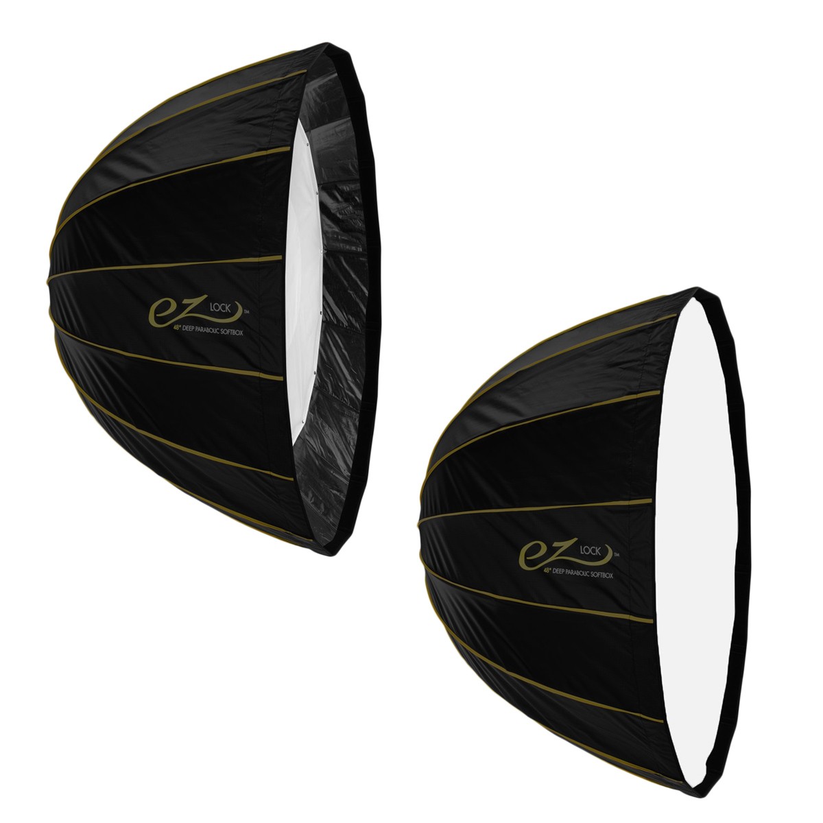 Glow Inner and Outer Diffusion Fabrics for EZ Lock  48" Deep Parabolic Quick Sof