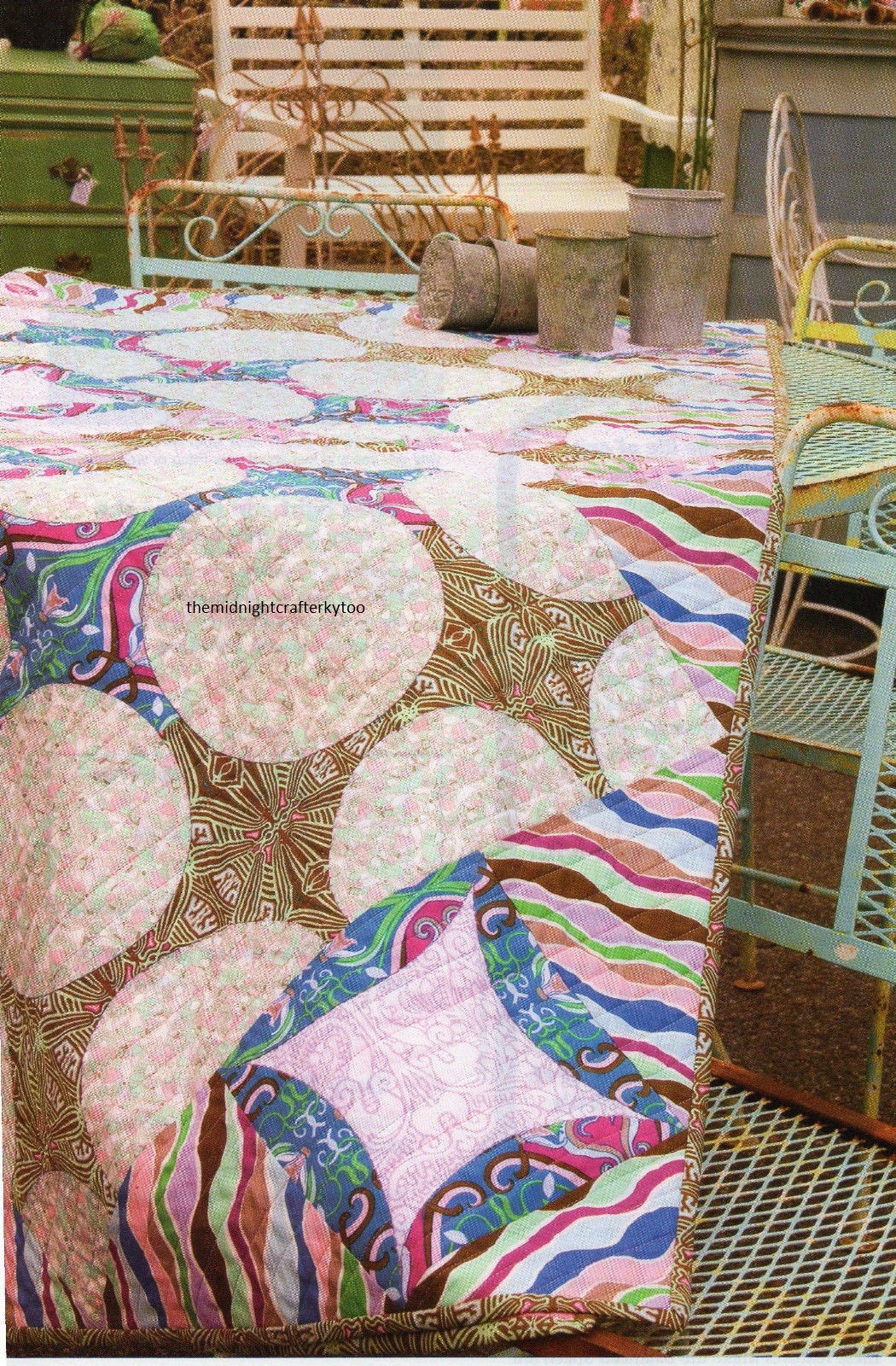 Belle et Unique Quilt Pattern Pieced/Applique PB