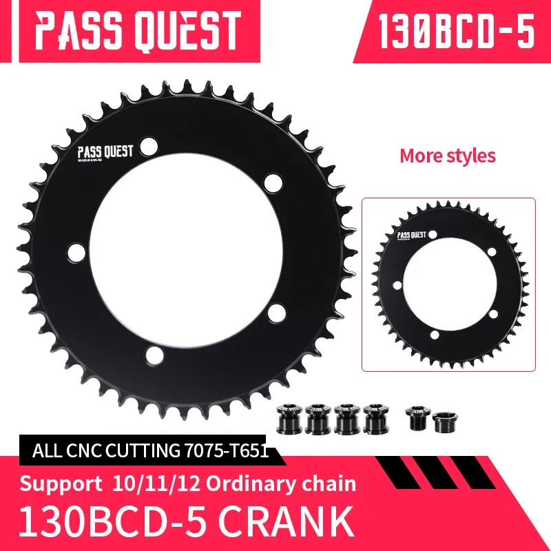 130BCD Road Bike Narrow Wide Chainring 42T 44T 46T 48T 50T 52T 54T 56T 58T 60T