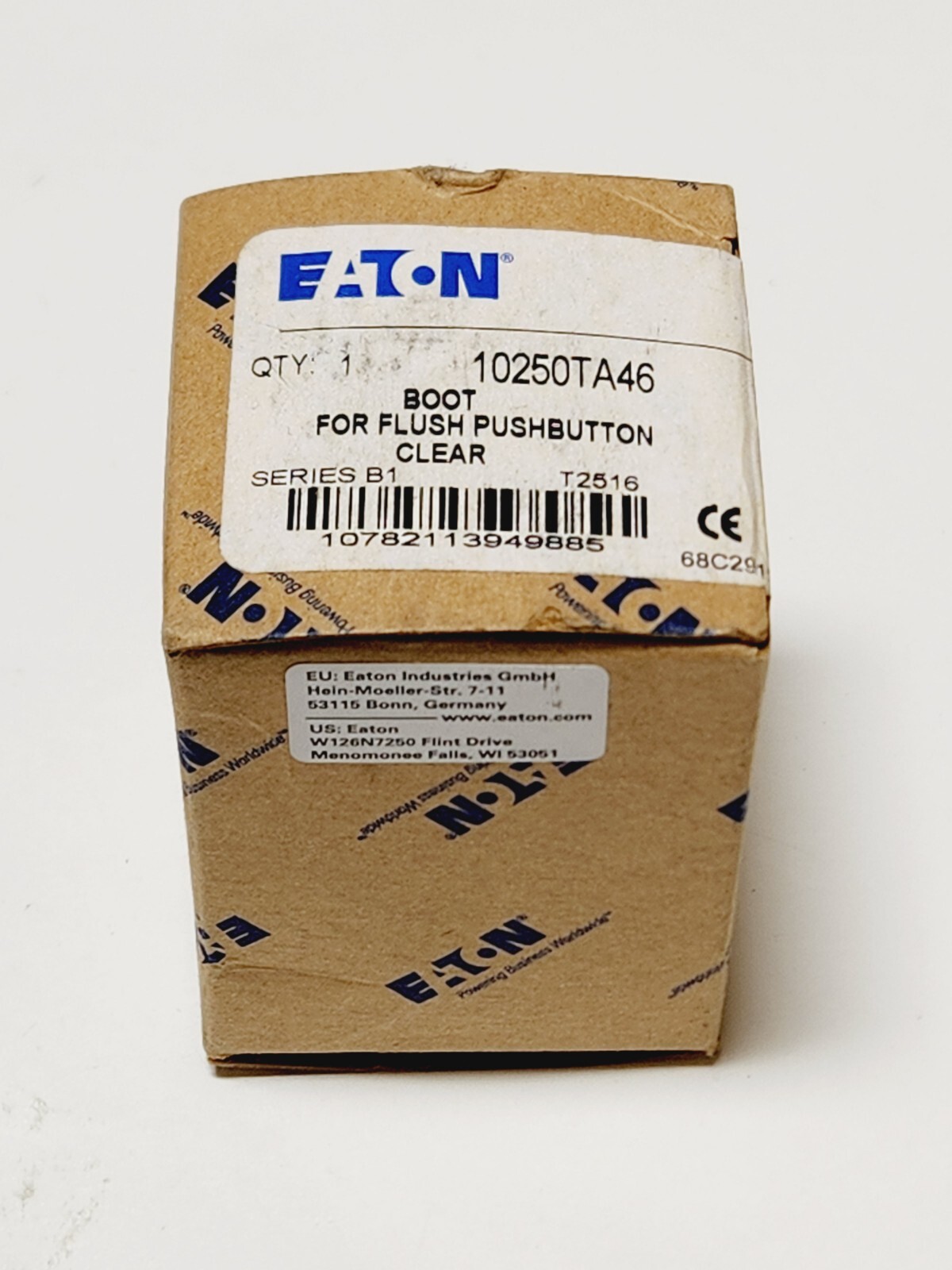 Eaton 10250ta46 Push Button Clear Boot