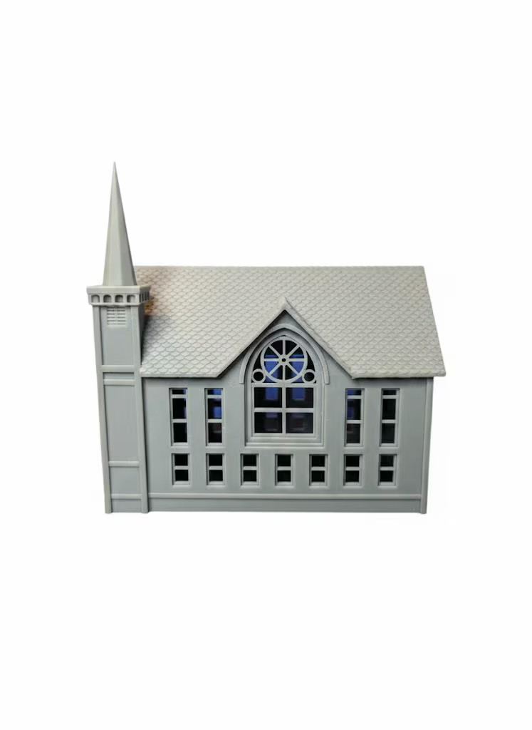 N-Scale Large Church Trinity Church N1049