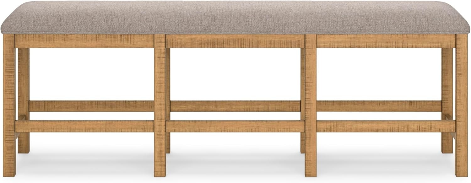 Havonplane 72" Counter Height Dining Bench Brown