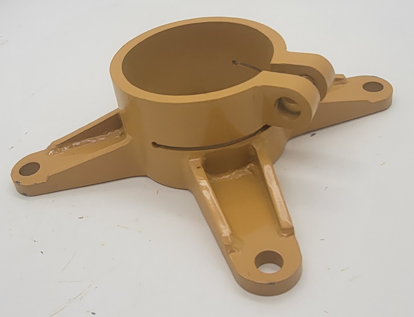 Trimble MS992 MS995 MS996 Cat Yellow Mast Bracket Mount Metallic