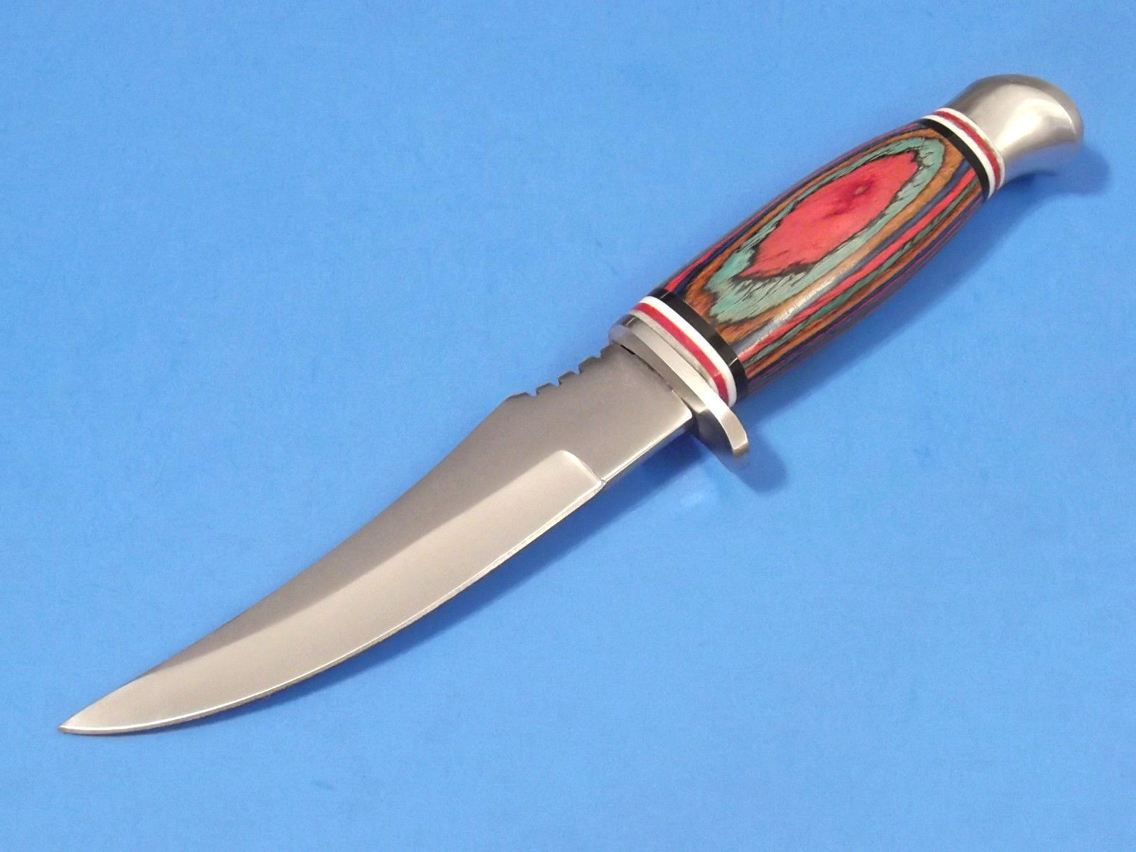 SLIM BLADE SKINNER 203290 Color wood fixed blade knife 8 3/4" overall PA3290 NEW